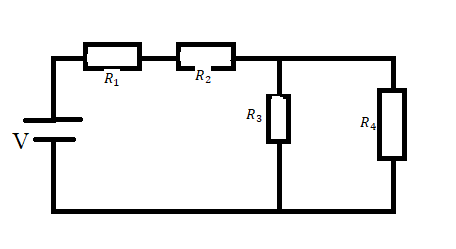 Resistors circuit